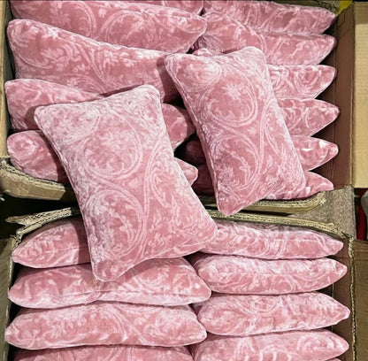 Light Pink Monochrome Car Pillows