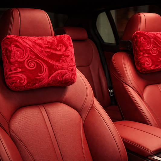 Monochrome Car Pillow